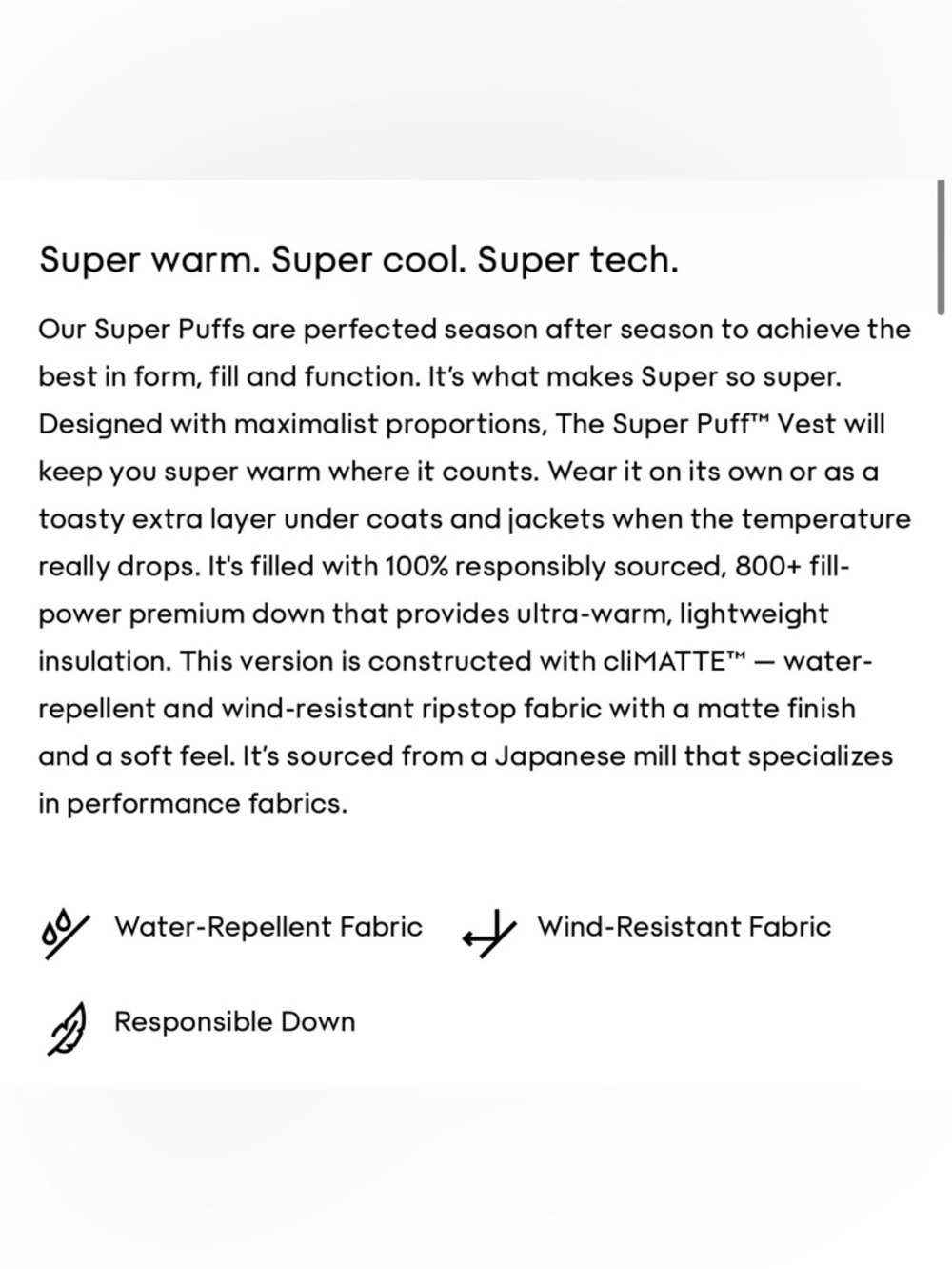 Aritzia Super Puff Vest - Picture 4 of 15